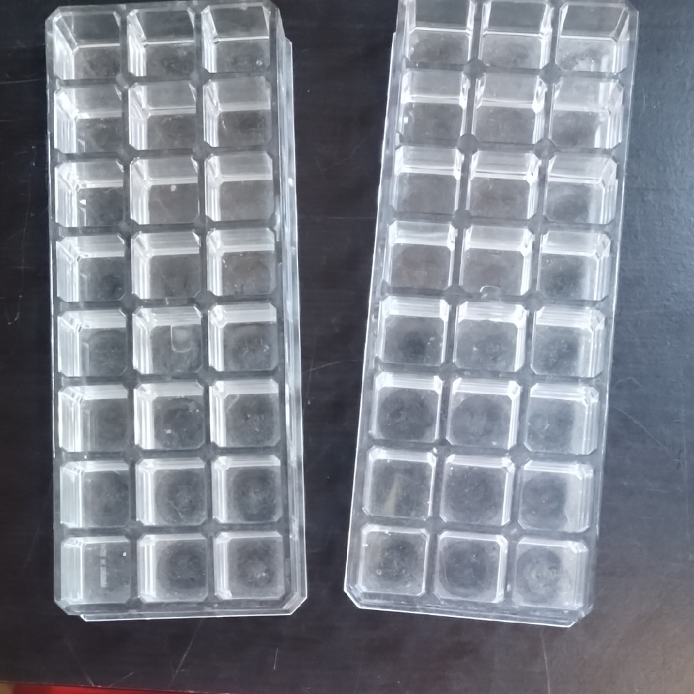 Clear Ice Cube Trays
